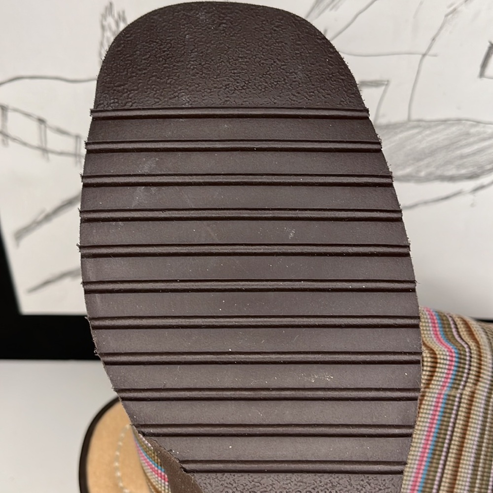 Donald Pliner IPM Light Taupe Wedge Sandal women’s size 6.5 - Picture 14 of 16